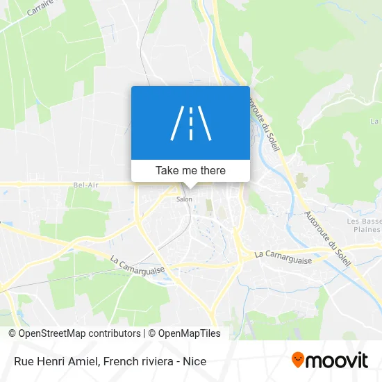 Rue Henri Amiel map