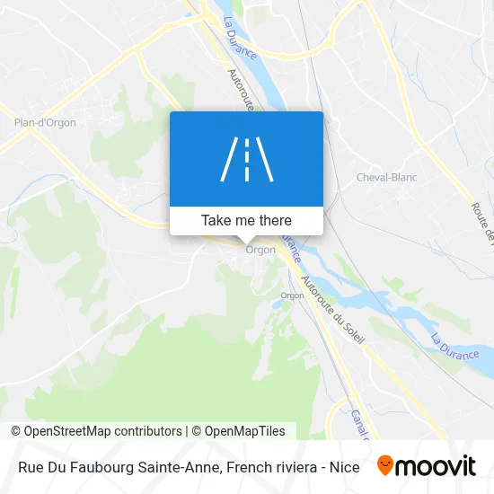 Rue Du Faubourg Sainte-Anne map