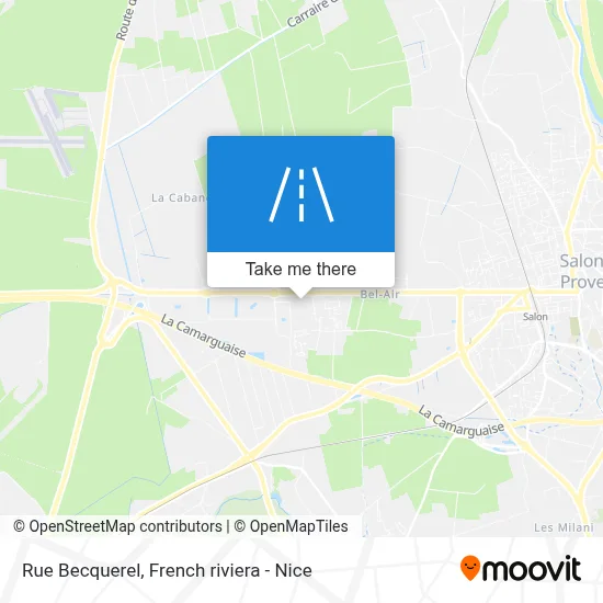 Rue Becquerel map