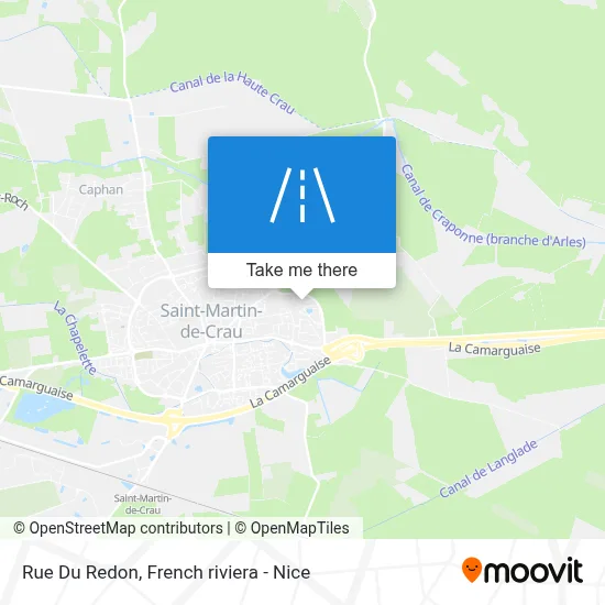 Mapa Rue Du Redon