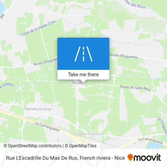 Rue L'Escadrille Du Mas De Rus map