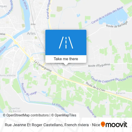 Rue Jeanne Et Roger Castellano map