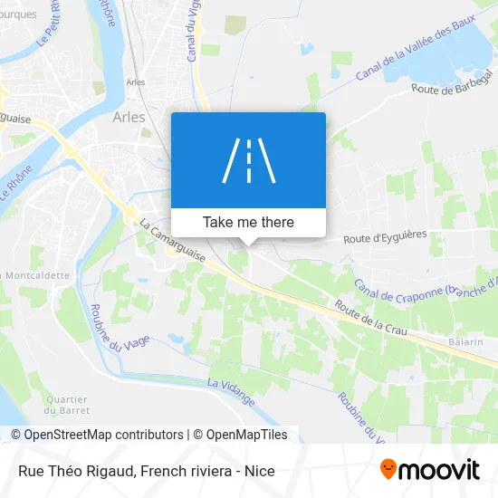 Rue Théo Rigaud map