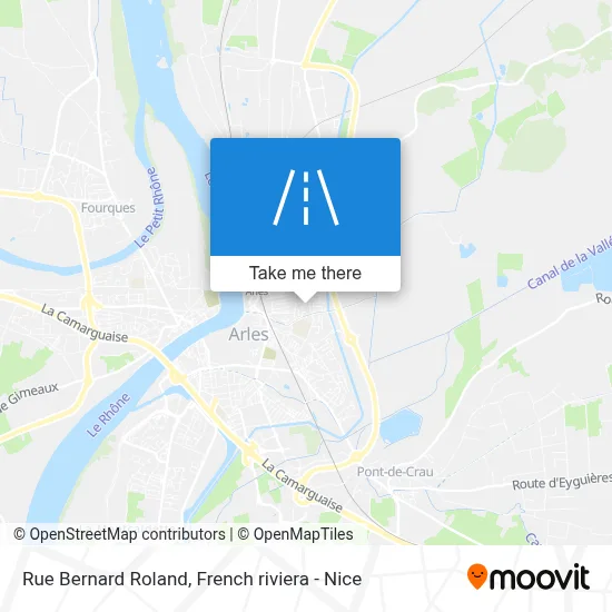 Rue Bernard Roland map