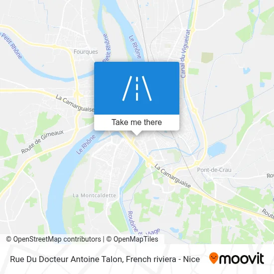 Rue Du Docteur Antoine Talon map