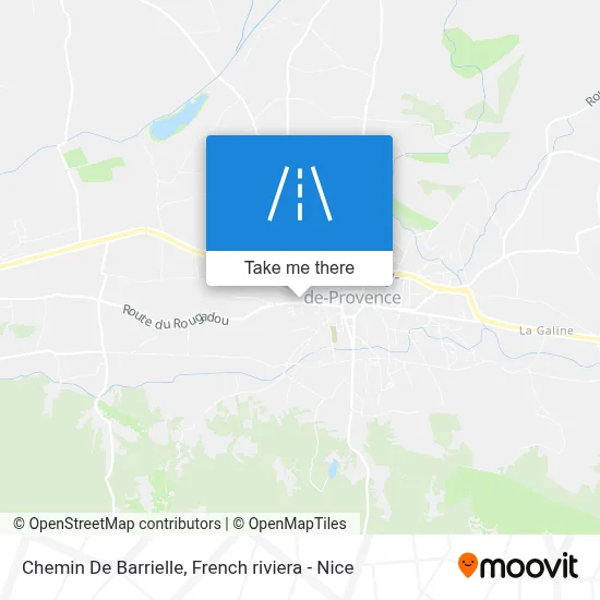 Chemin De Barrielle map