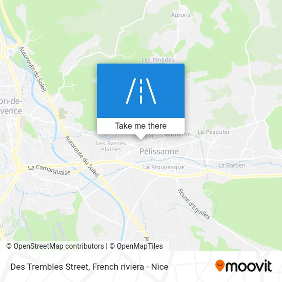 Rue Des Trembles map