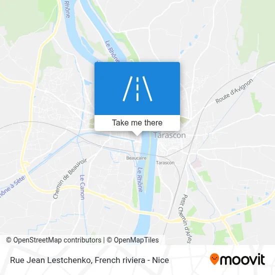 Rue Jean Lestchenko map