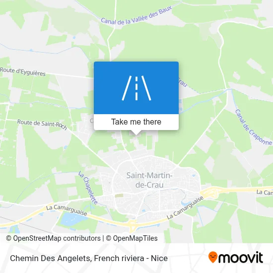 Chemin Des Angelets map