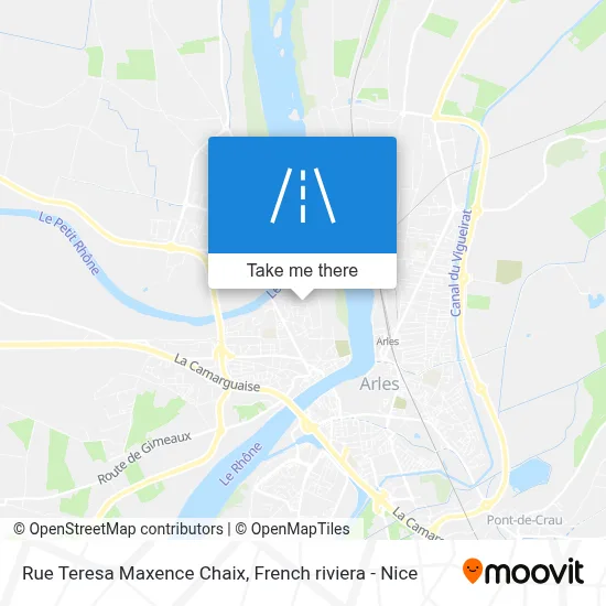 Mapa Rue Teresa Maxence Chaix