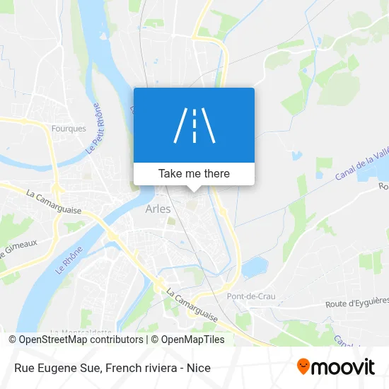 Mapa Rue Eugene Sue