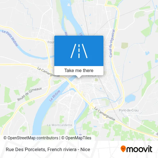 Mapa Rue Des Porcelets