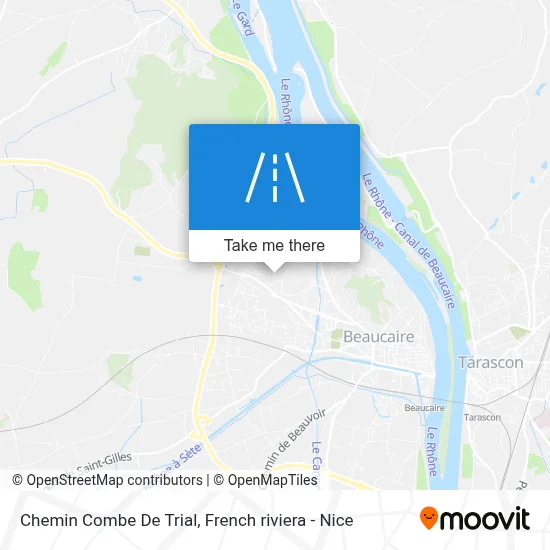 Chemin Combe De Trial map