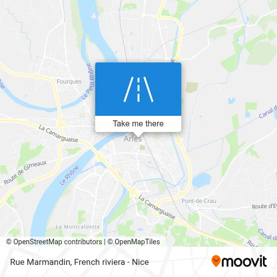 Rue Marmandin map