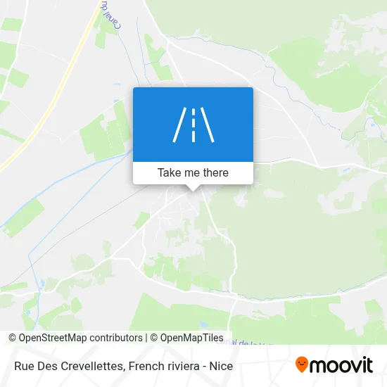 Rue Des Crevellettes map