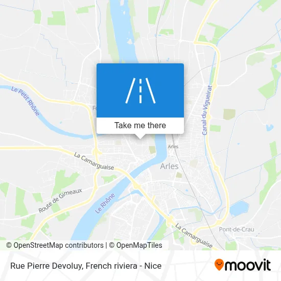 Mapa Rue Pierre Devoluy