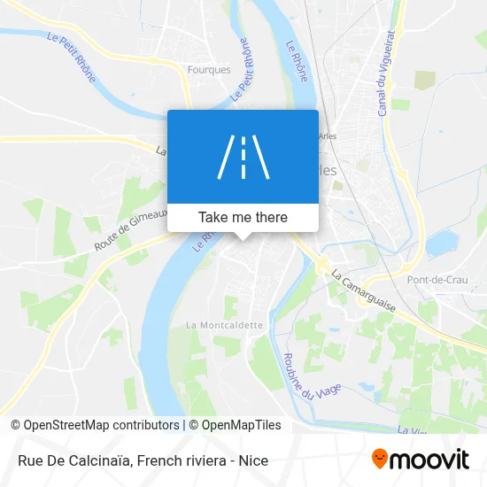 Rue De Calcinaïa map