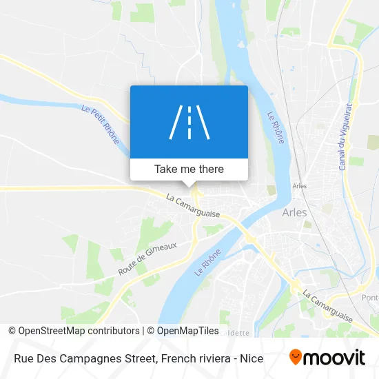 Rue Des Campagnes map