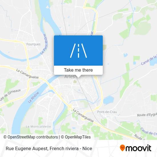 Rue Eugene Aupest map