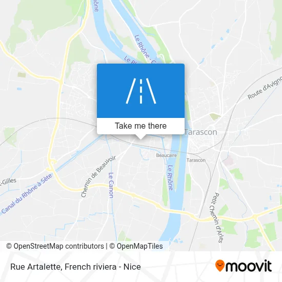 Rue Artalette map