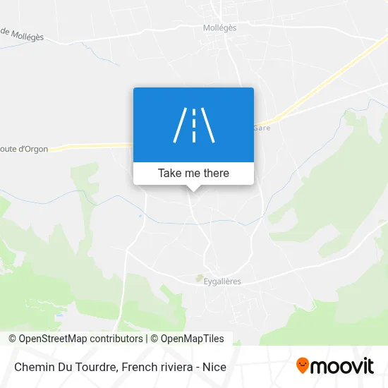 Chemin Du Tourdre map