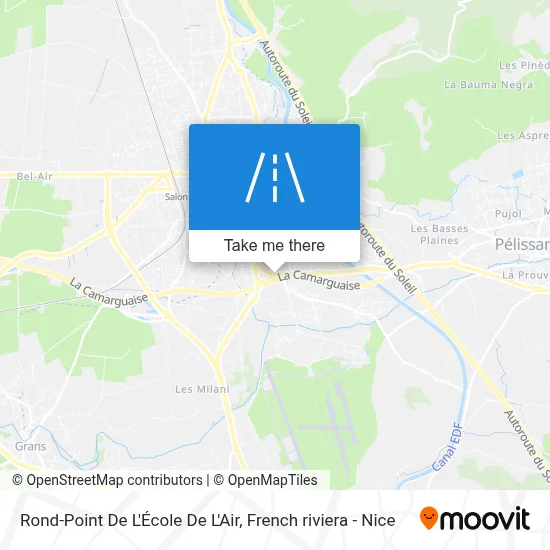 Rond-Point De L'École De L'Air map