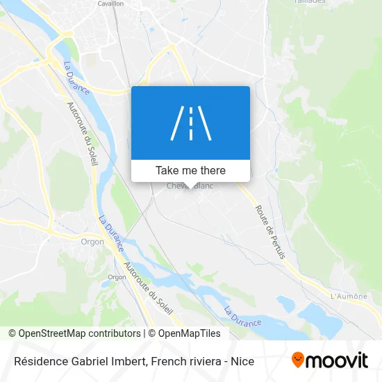 Résidence Gabriel Imbert map