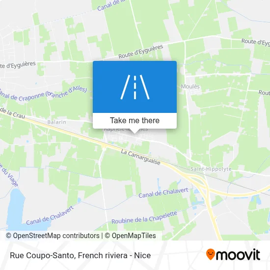 Rue Coupo-Santo map