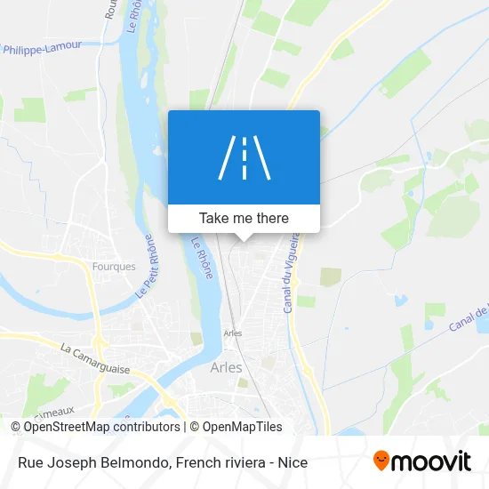 Rue Joseph Belmondo map