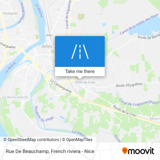 Mapa Rue De Beauchamp