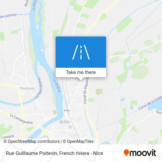 Rue Guillaume Poitevin map