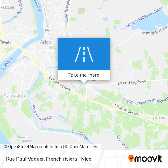 Rue Paul Vaquer map