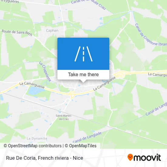 Rue De Coria map