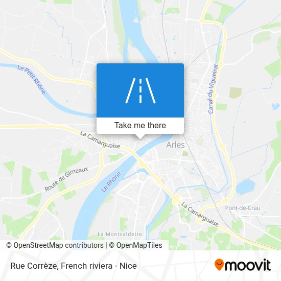 Rue Corrèze map