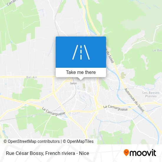 Rue César Bossy map