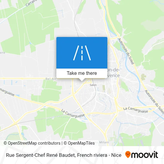 Rue Sergent-Chef René Baudet map