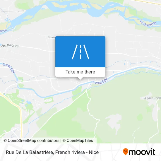 Rue De La Balastrière map