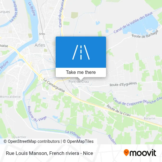Rue Louis Manson map