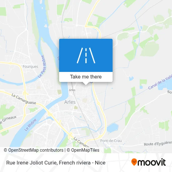 Rue Irene Joliot Curie map