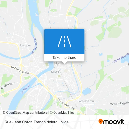 Mapa Rue Jean Corot
