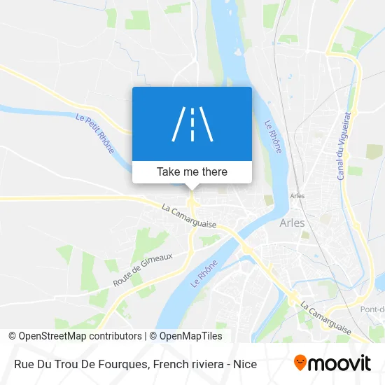 Mapa Rue Du Trou De Fourques