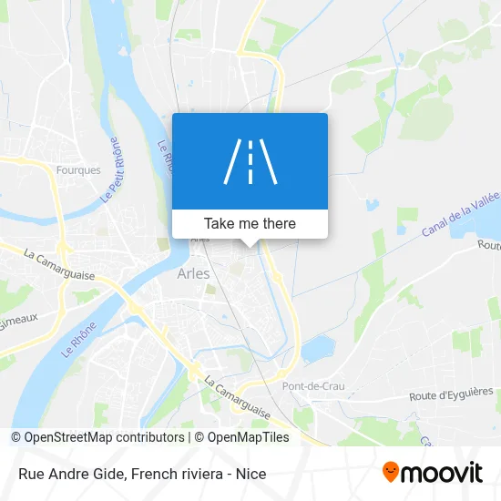 Rue Andre Gide map