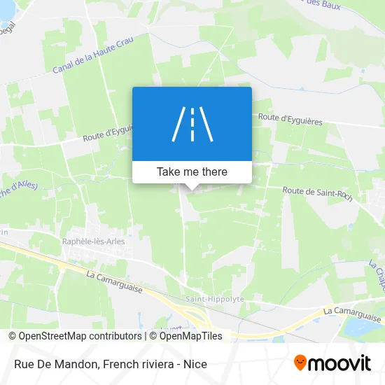 Mapa Rue De Mandon