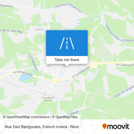 Rue Des Barigoules map
