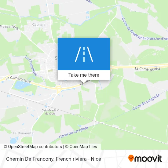 Chemin De Francony map