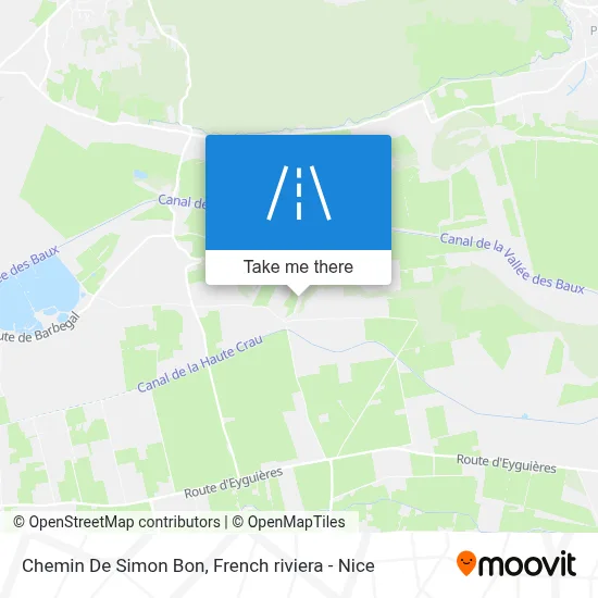 Chemin De Simon Bon map