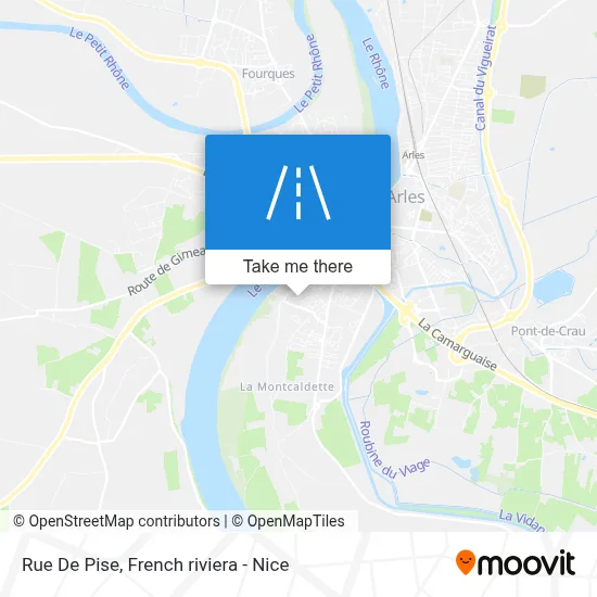 Rue De Pise map