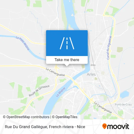 Rue Du Grand Gallègue map
