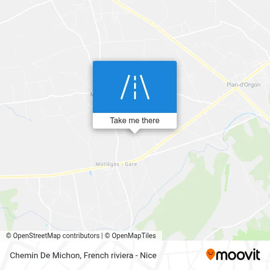 Chemin De Michon map