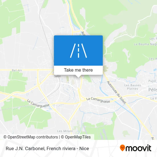 Rue J.N. Carbonel map